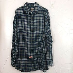 Himalaya Outfitters XL Tall Flannel Shirt 100%‎ Cotton
